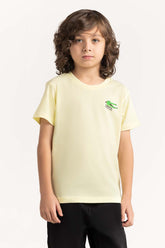 Toddler Boy Yellow T-Shirt 231-513-009